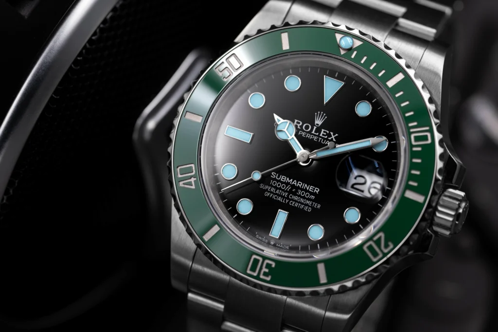 Montre Rolex Submariner, photo produit