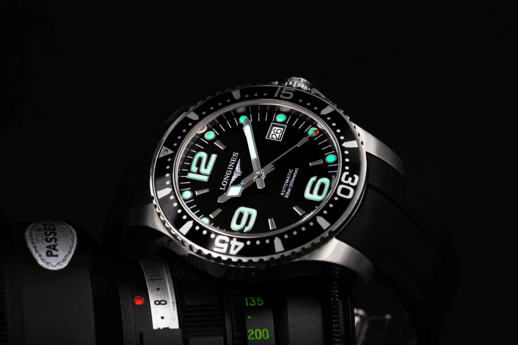 Montre Longines HydroConquest, photo publicitaire